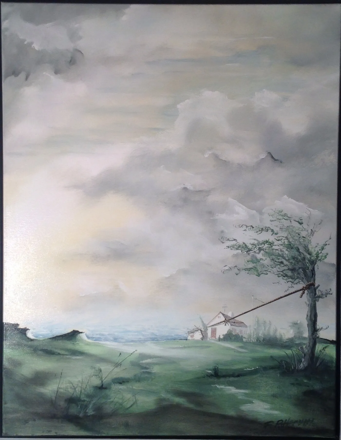 Maleri nr 78 70 cm X 90 cm
